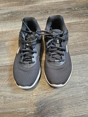 3 For $15🎊 Nike Black Mesh Athletic Sneakers with White Swoosh